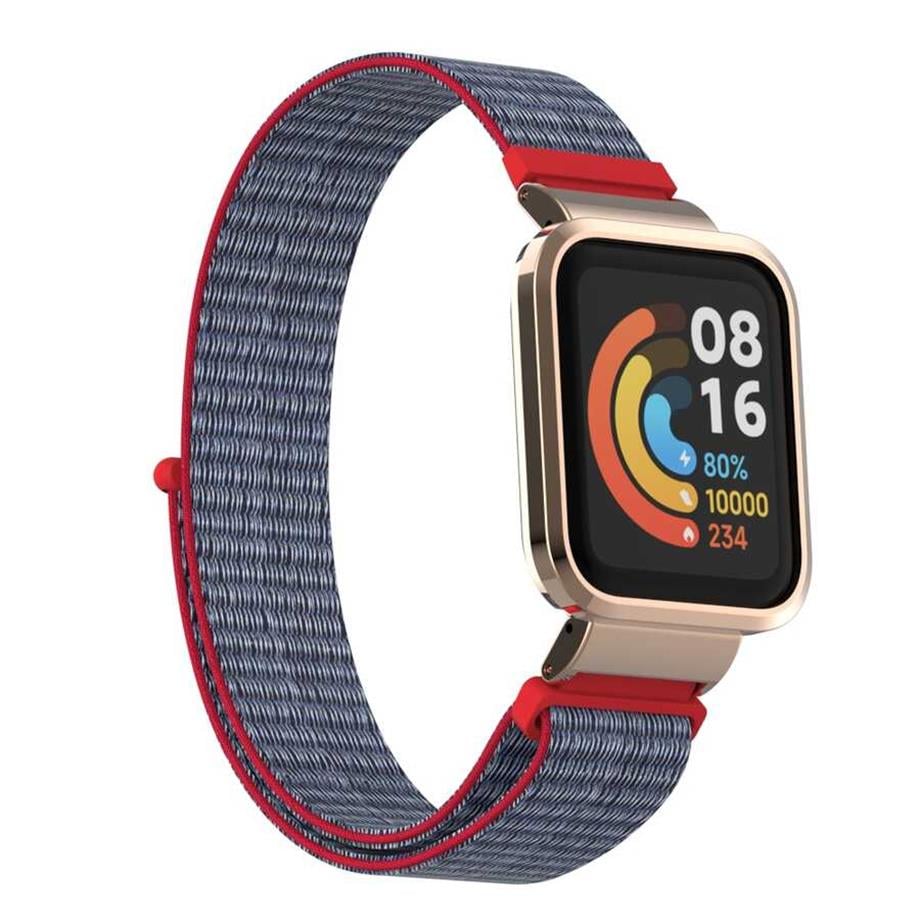  Xiaomi Redmi Watch (Mi Watch Lite) Zore KRD-61 Hasır Kordon NO17