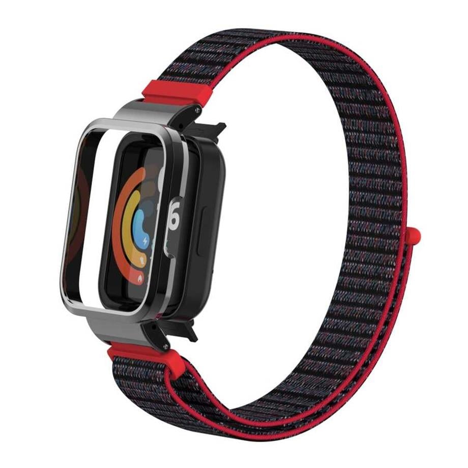  Xiaomi Redmi Watch (Mi Watch Lite) Zore KRD-61 Hasır Kordon NO4