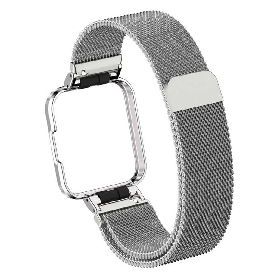  Xiaomi Redmi Watch (Mi Watch Lite) Zore KRD-58 Metal Kordon RoseGold