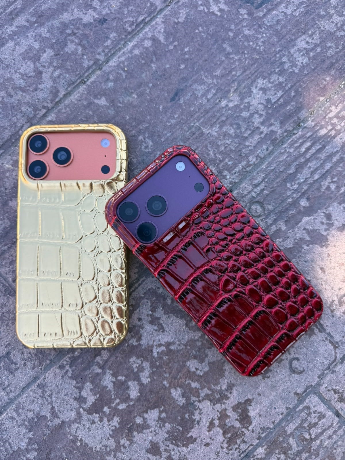 Luxury Snake Deri Görünmlü Kılıf Siyah Renkli