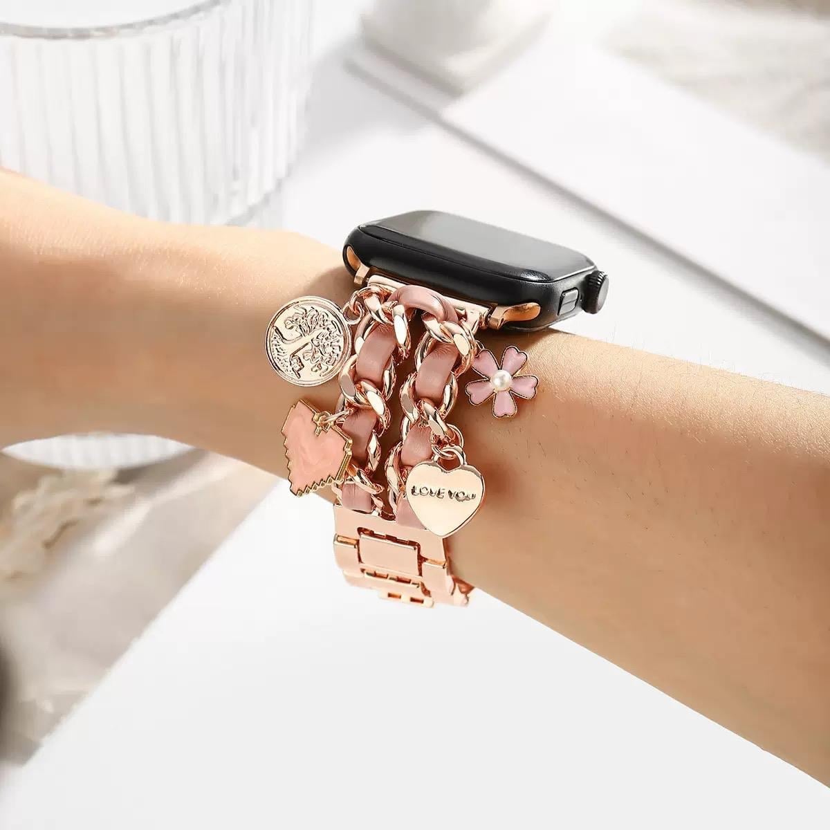 Watch Pandora Premium Kordon Pembe Kalpli