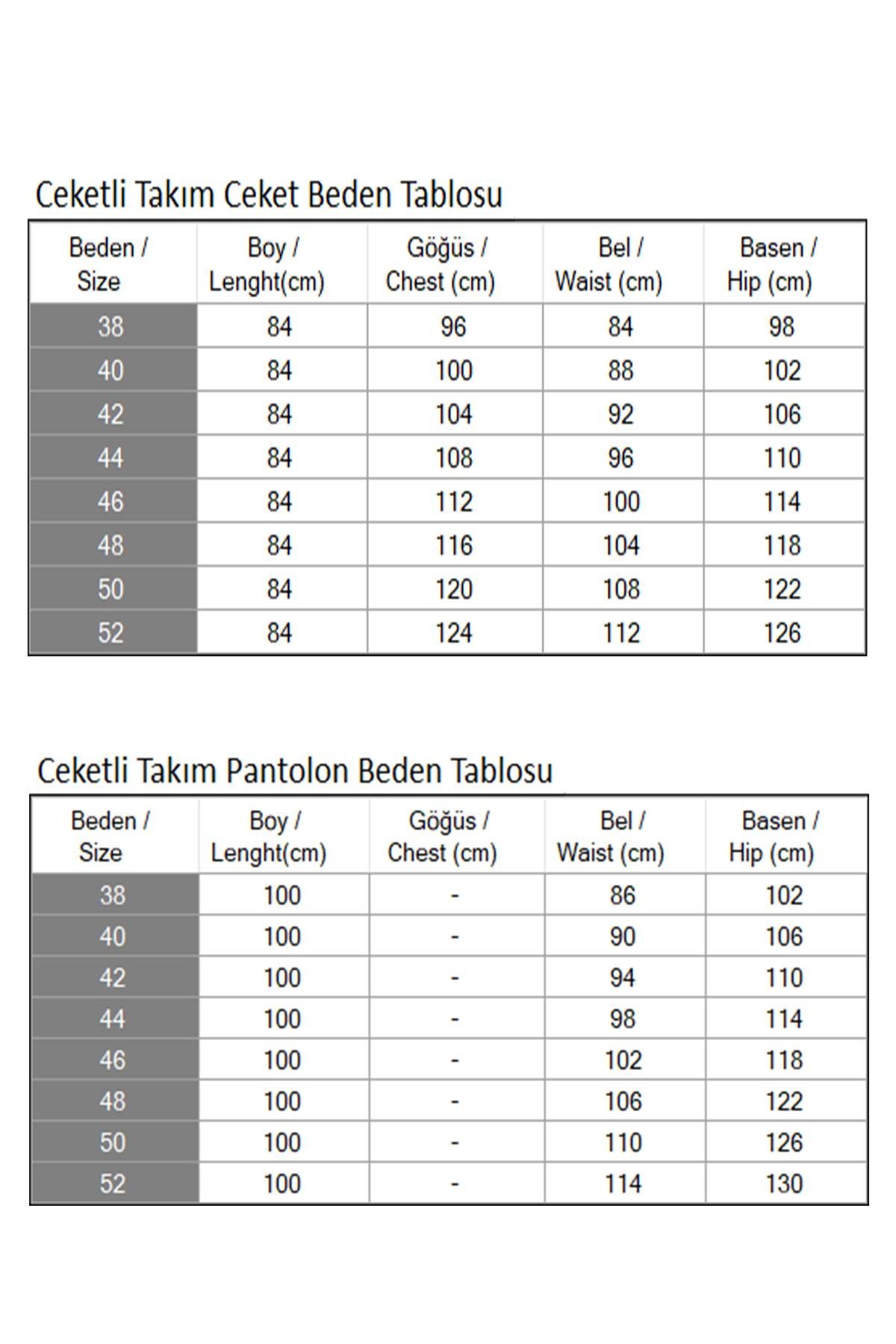 Ceketli Takım Gül Kurusu 19005