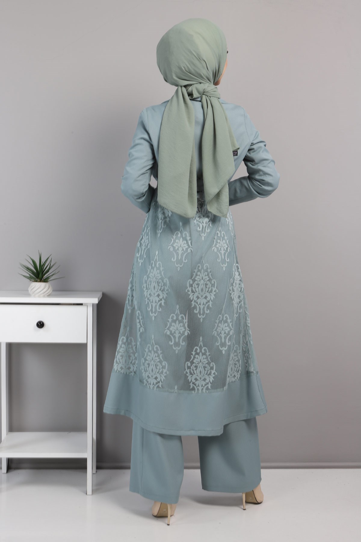 Dantelli Takım Mint 8543