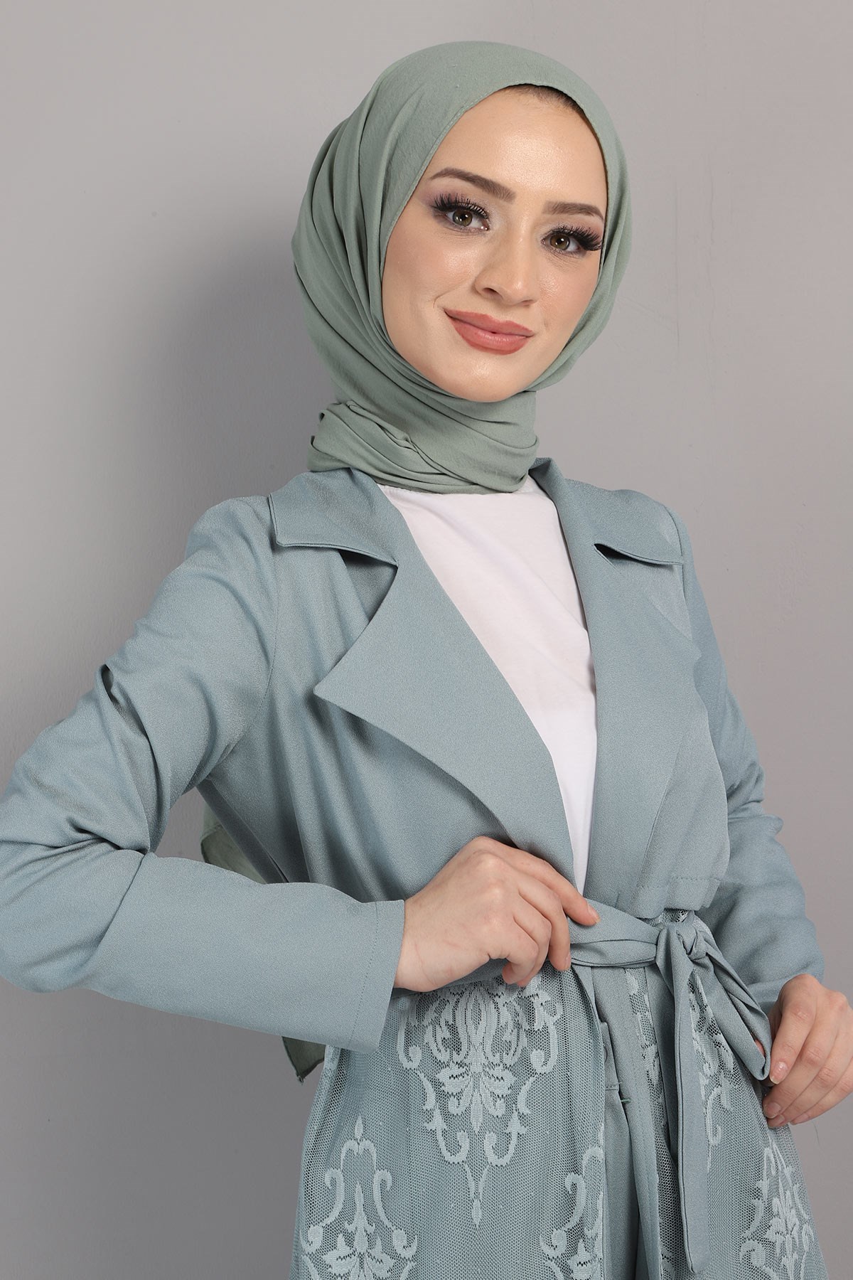 Dantelli Takım Mint 8543