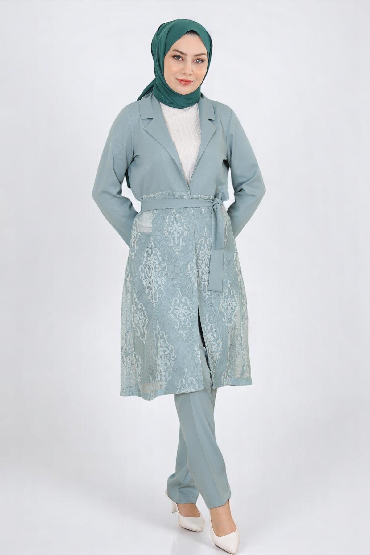 Dantelli Takım Mint 9331
