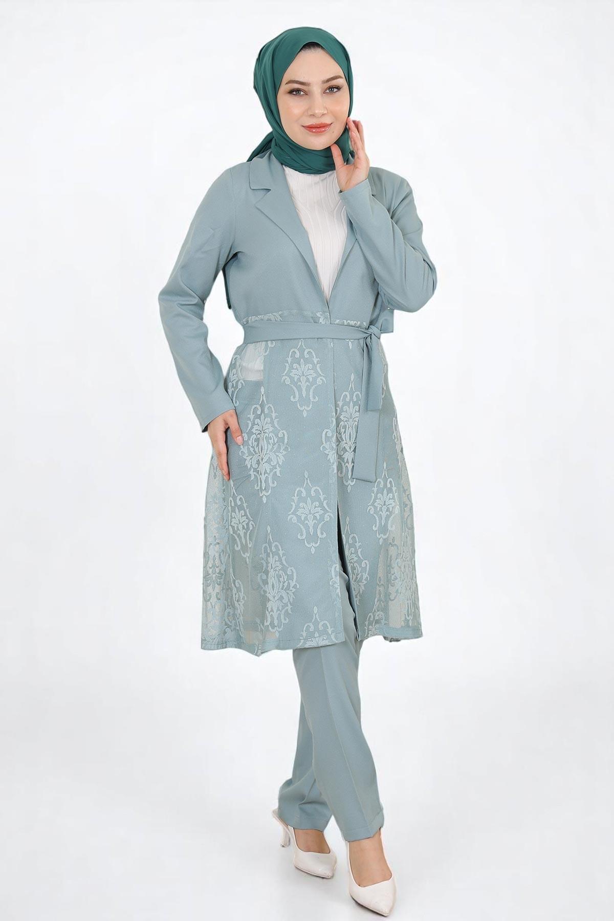 Dantelli Takım Mint 9331