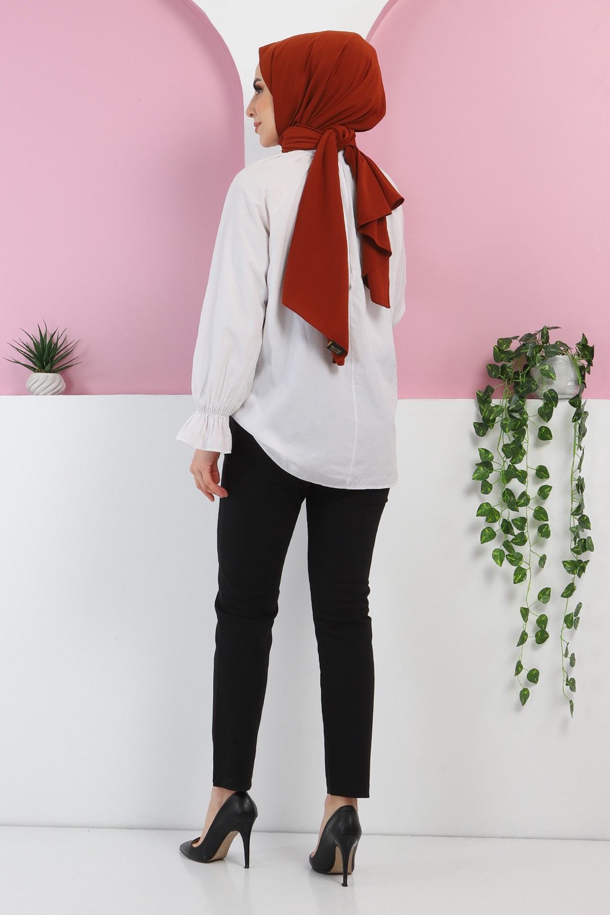 Dar Paça Pantolon Siyah 6023