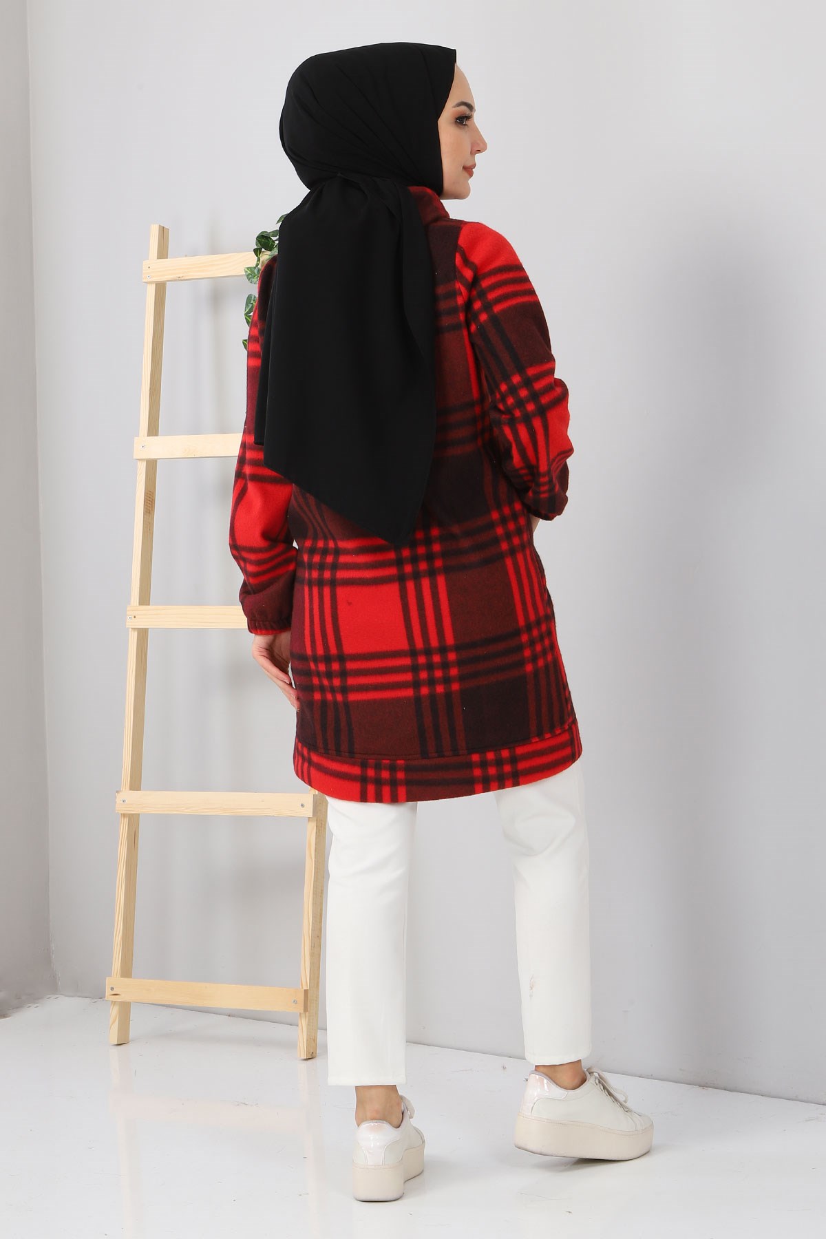 Kanguru Cepli Polar Sweatshirt Bordo 10801