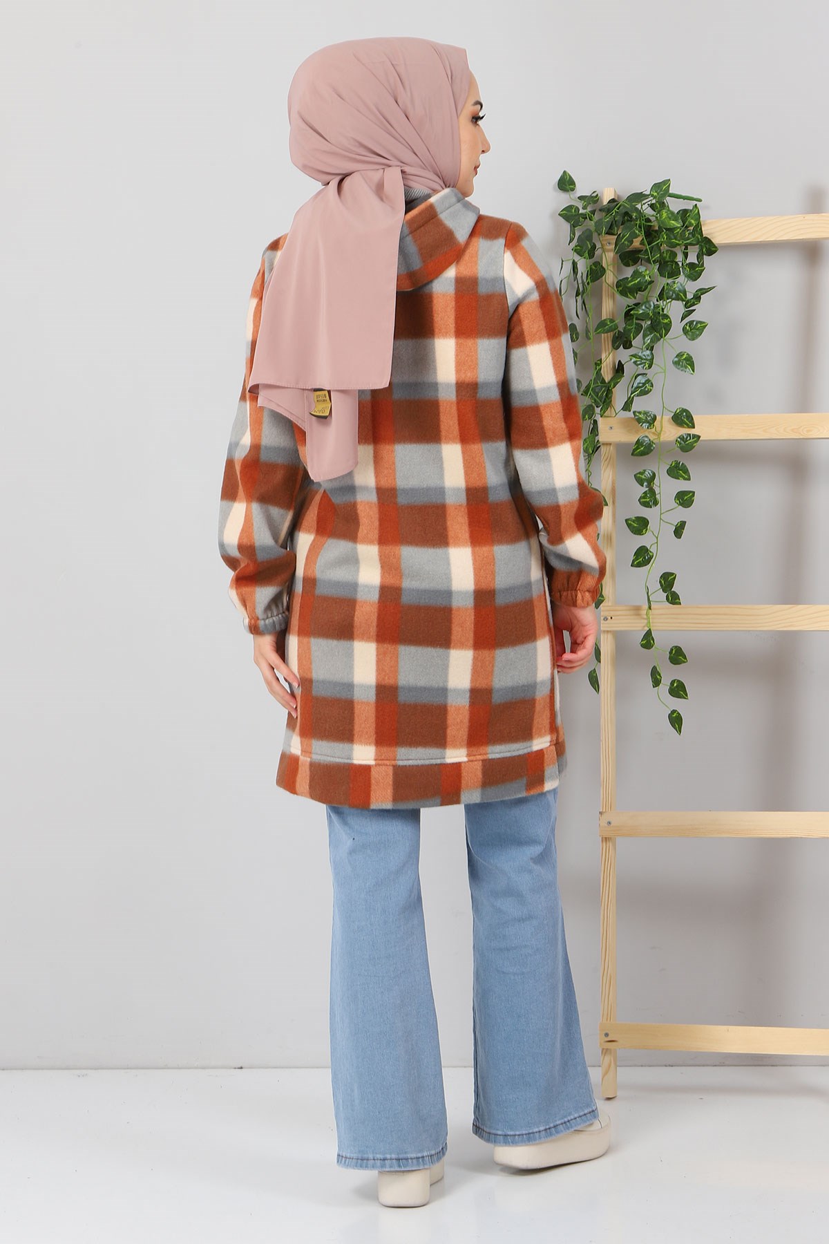 Kanguru Cepli Polar Sweatshirt Taba 10801