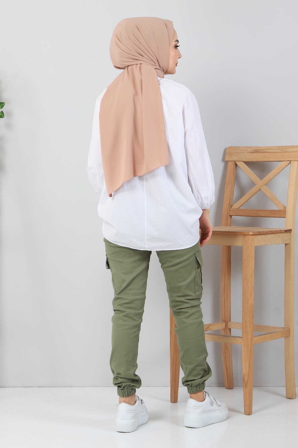 Kargo Cepli Pantolon Yeşil 6001