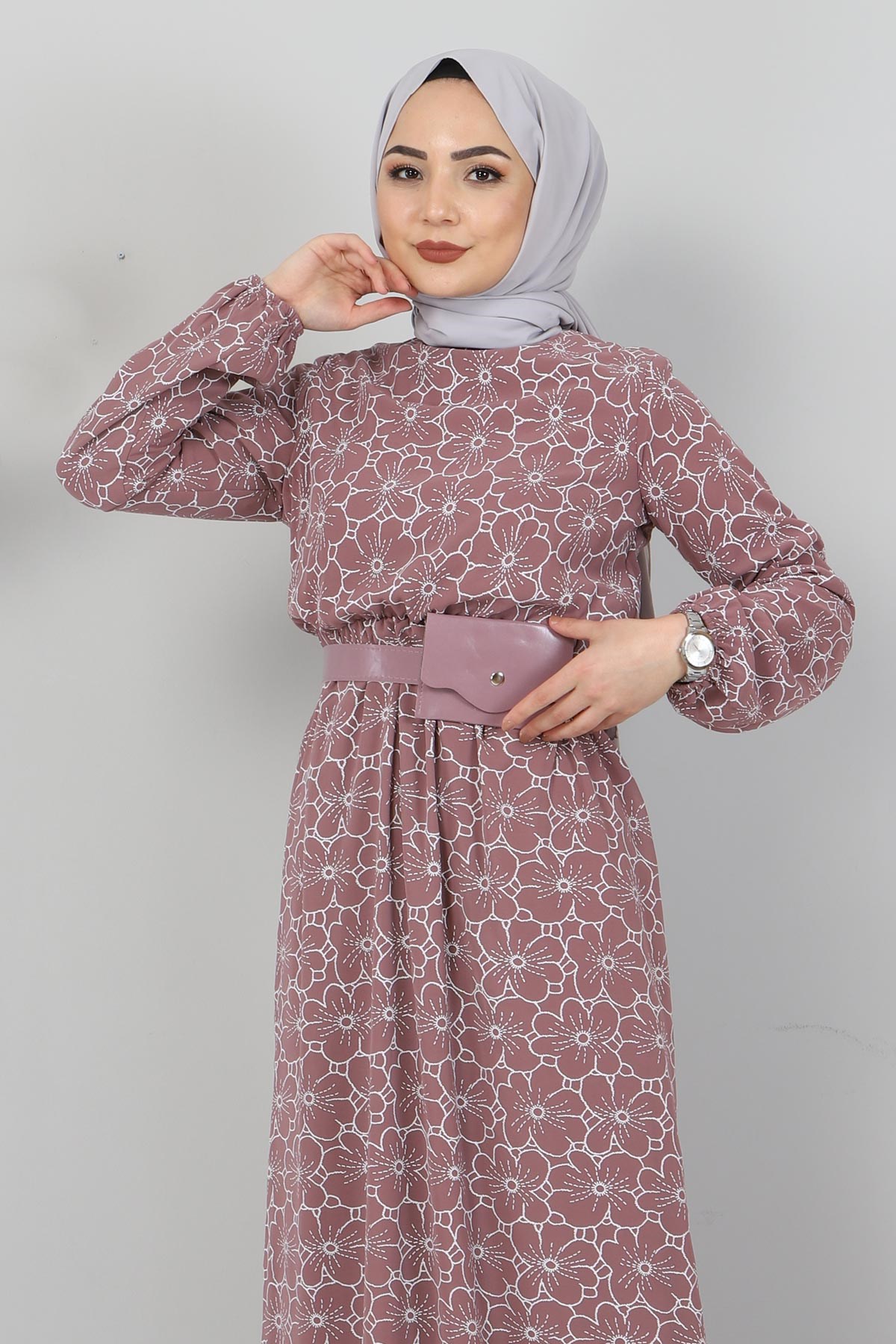 Kemer Detay Anne Elbise Lila 10763