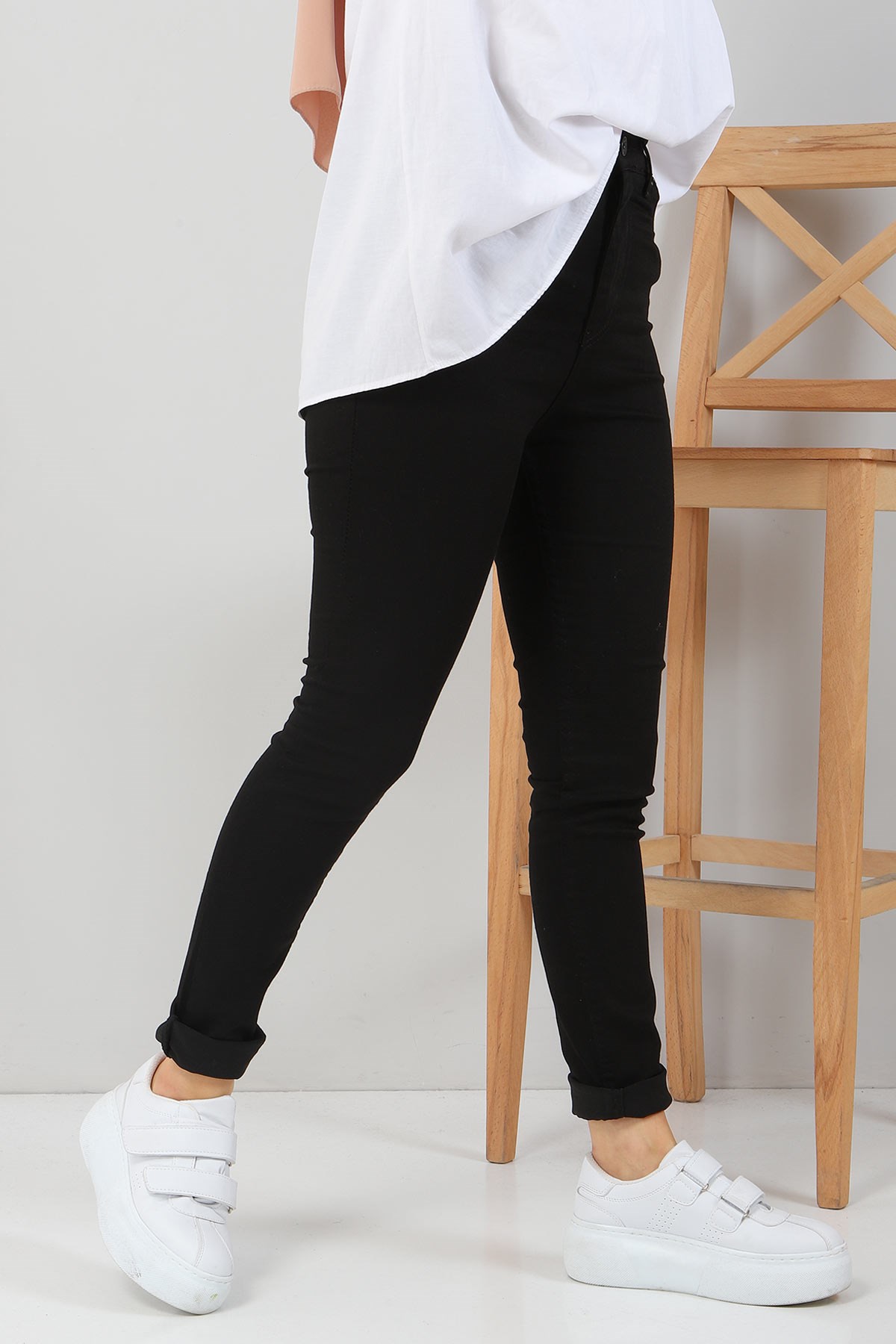 Klasik Jean Pantolon Siyah 6002