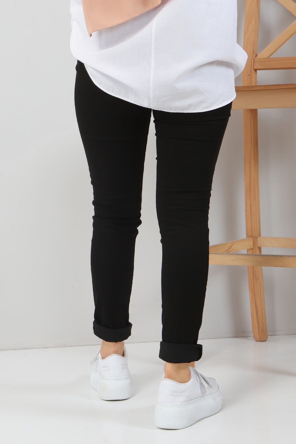 Klasik Jean Pantolon Siyah 6002