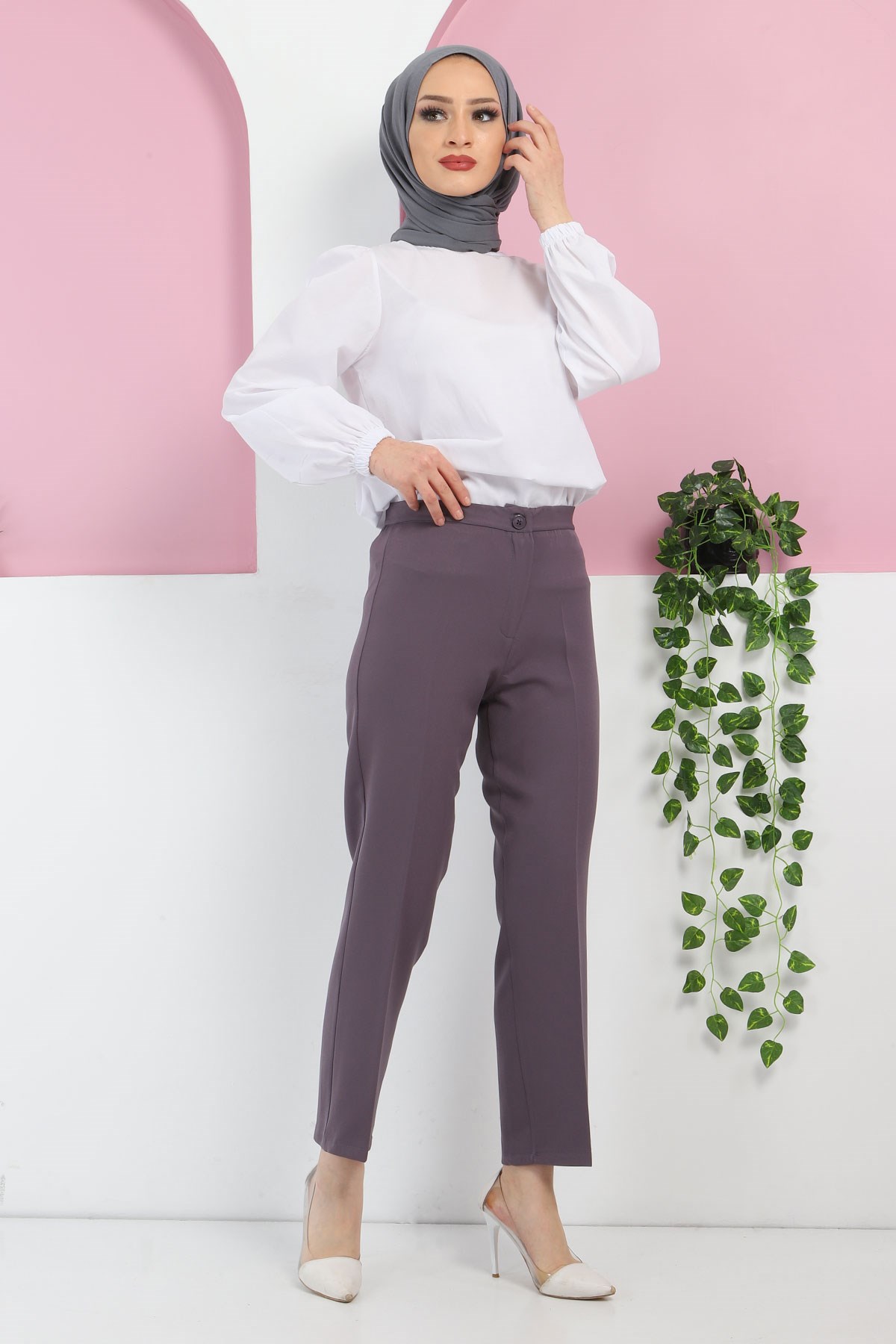 Kumaş Pantolon Antrasit 10488