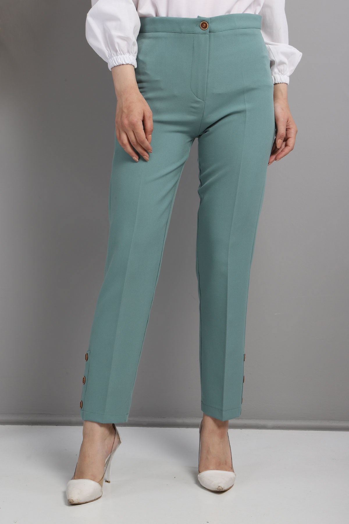 Kumaş Pantolon Mint 10630