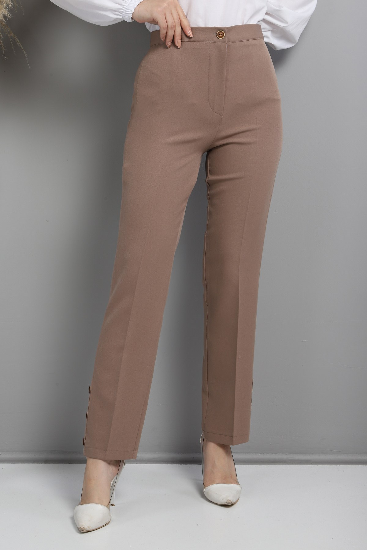 Kumaş Pantolon Vizon 10630