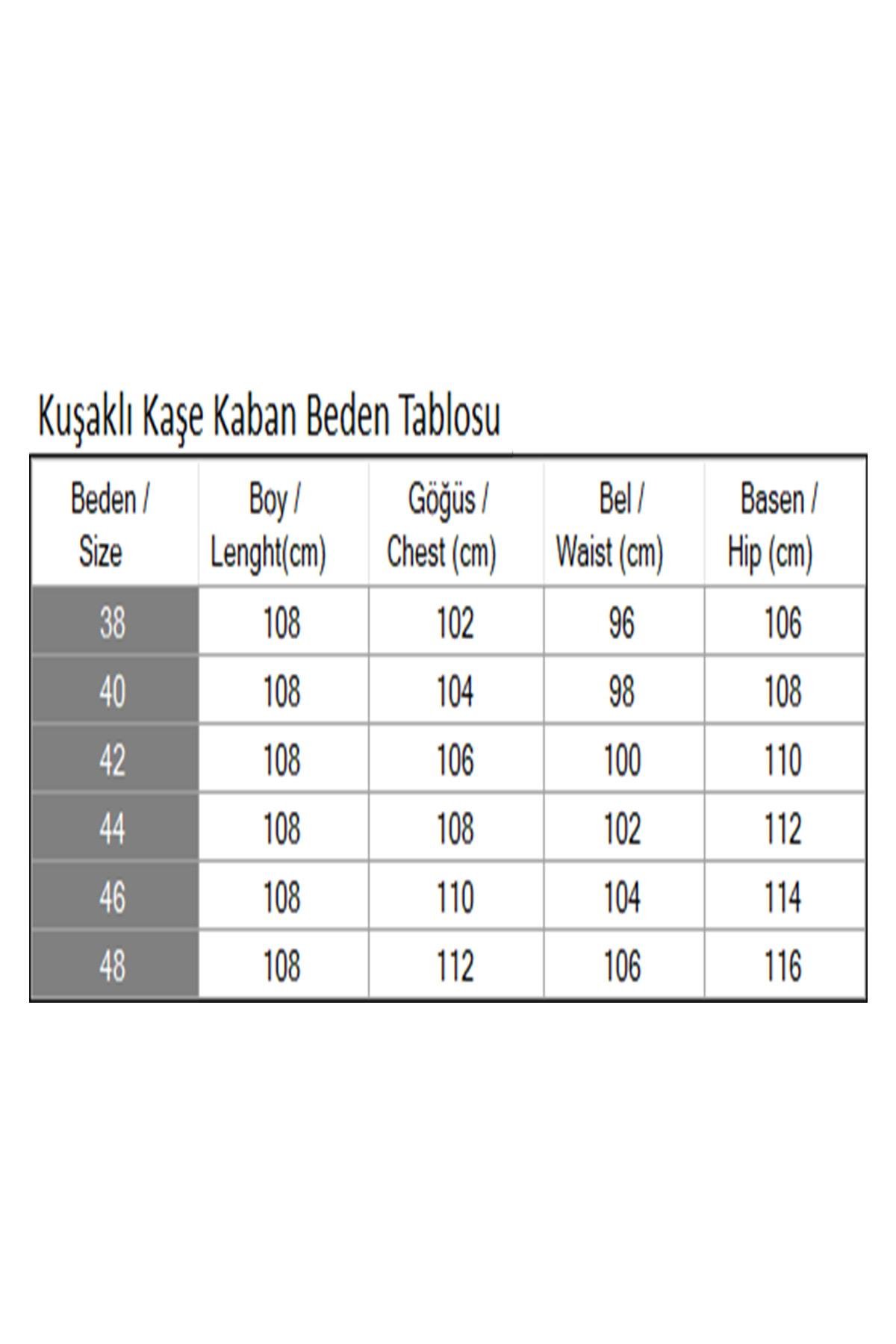 Kuşaklı Kaşe Kaban Kahverengi 19271