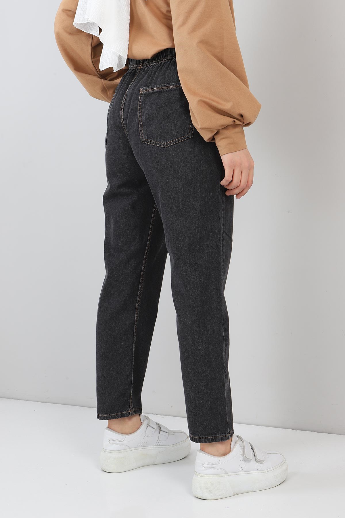 Lastikli Pantolon Siyah 5020
