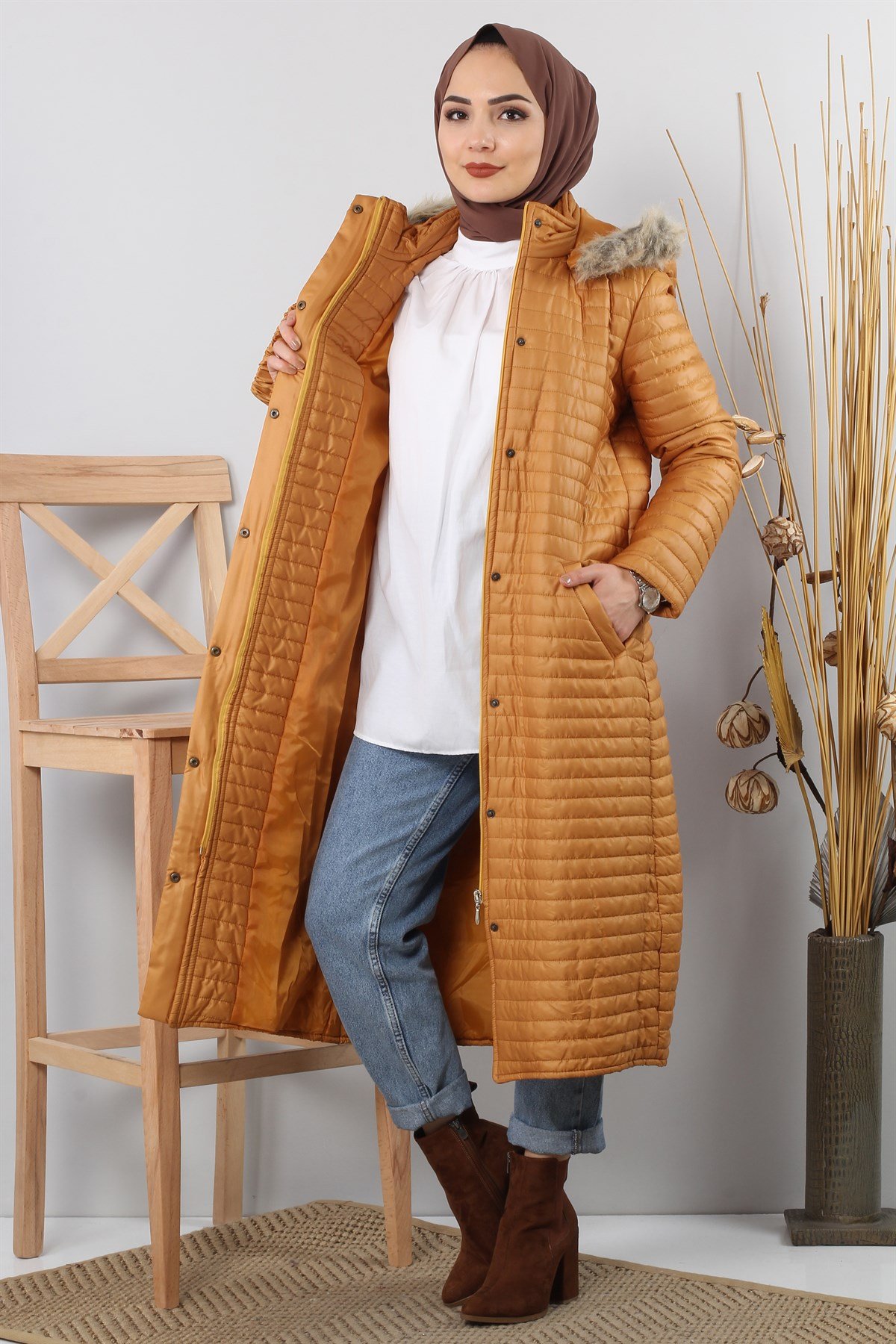 Ray Desenli Kapitone Mont Hardal Hardal 8168-1