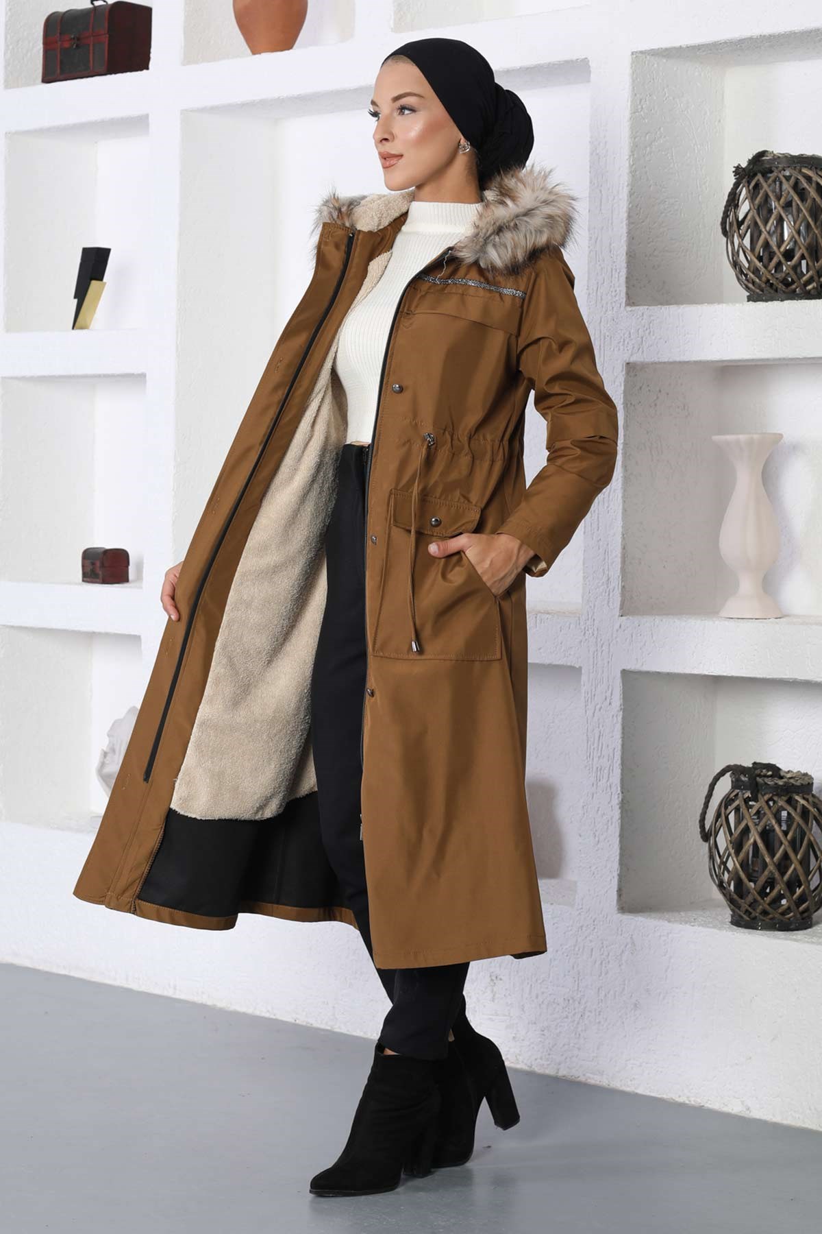 Şerit Detaylı Mont Taba 10360