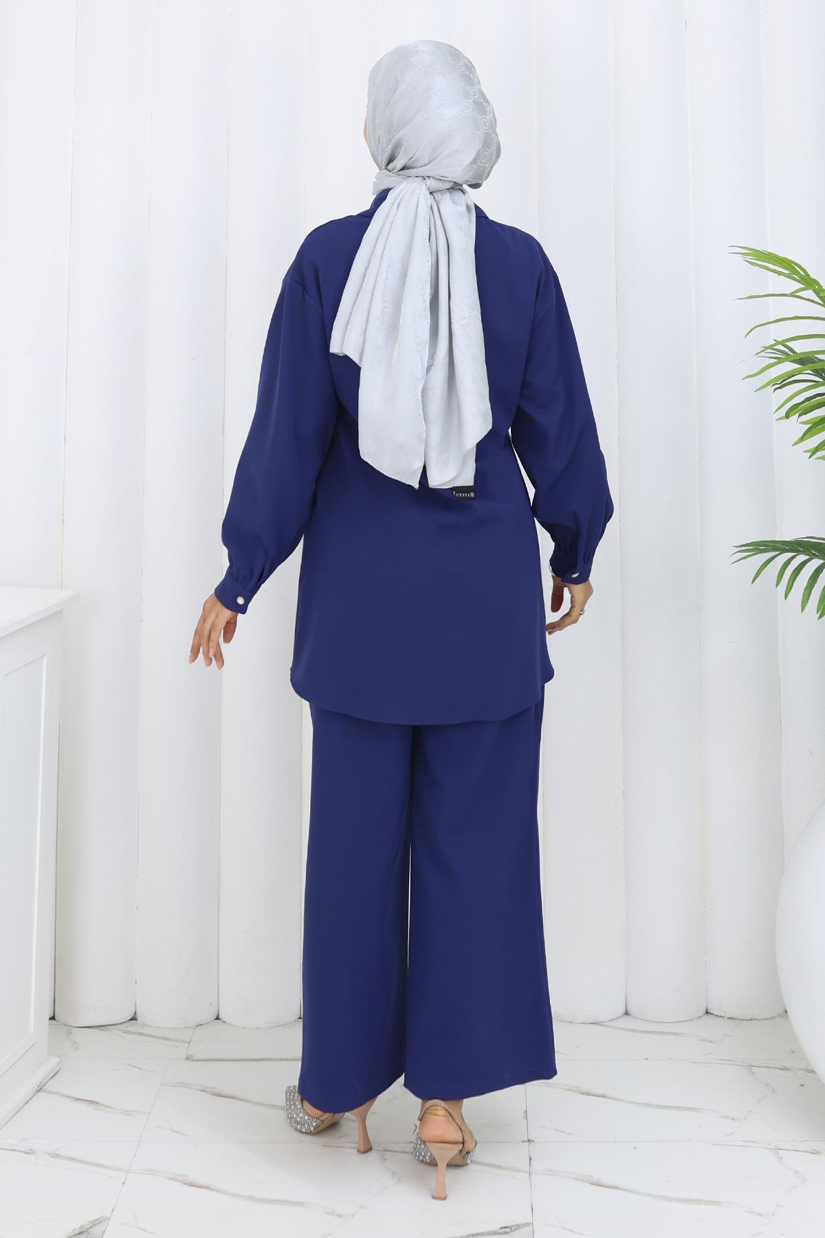 Taş Detaylı Takım İndigo İndigo 19266