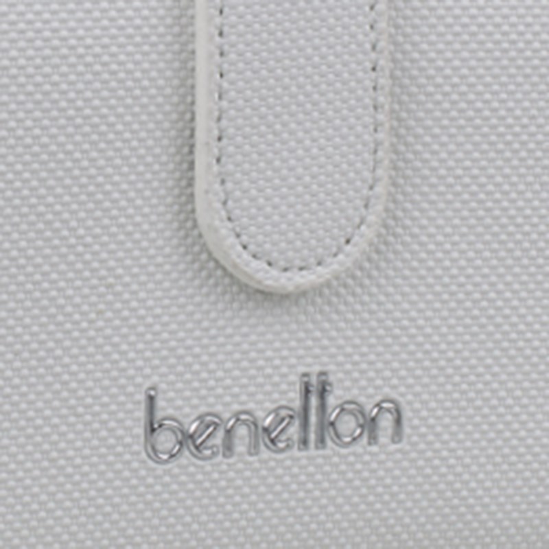 Benetton Beyaz  Nano Kadın Cüzdan BNT 1862