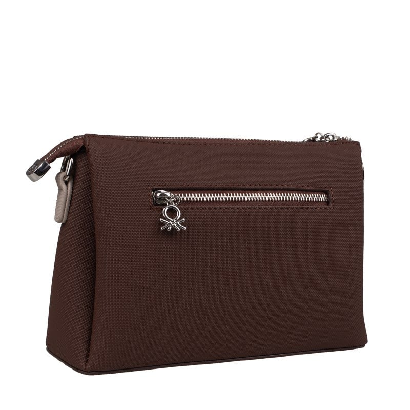 Benetton Kahverengi  Nano Kadın Çapraz Çanta BNT 1847