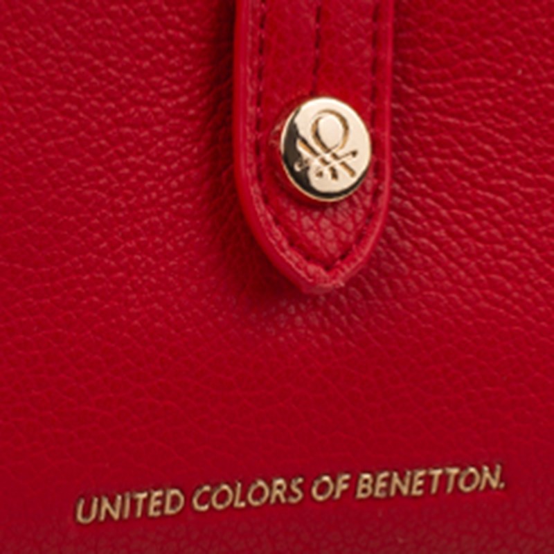 Benetton Kırmızı  Soft Line Kadın Cüzdan BNT 1719