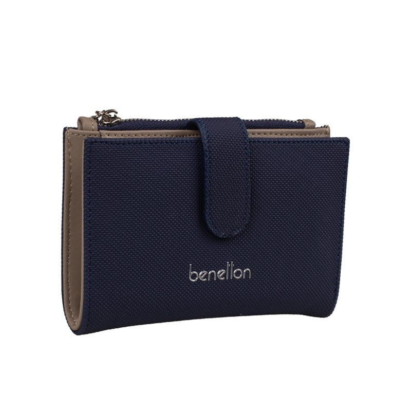 Benetton Lacivert  Nano Kadın Cüzdan BNT 1862