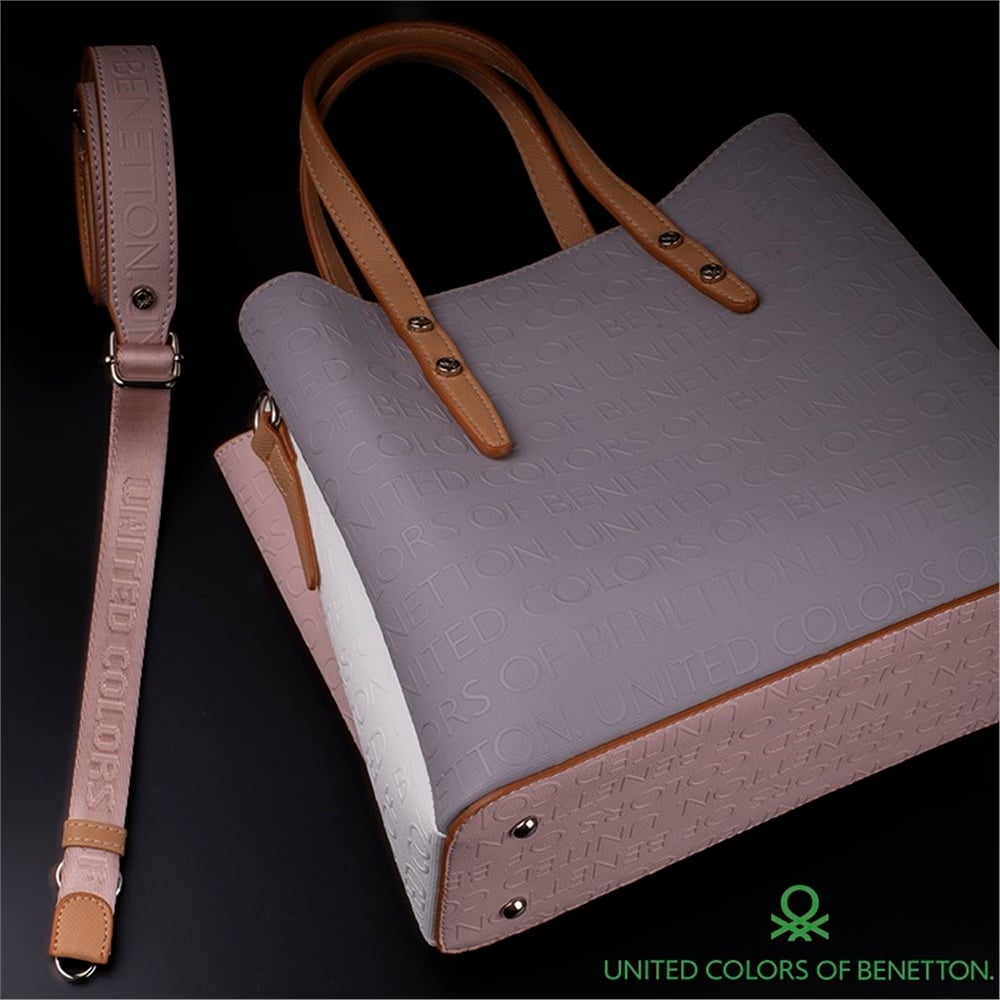 Benetton Pembe Kadın Kol Çantası BNT 613