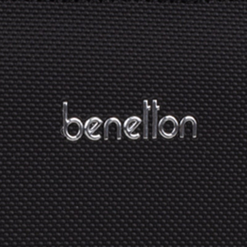 Benetton Siyah  Nano Kadın Cüzdan BNT 1863 