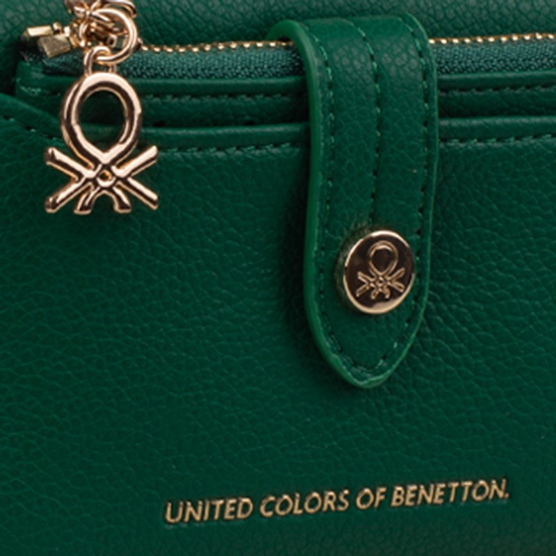 Benetton Yeşil  Soft Line Kadın Cüzdan BNT 1722