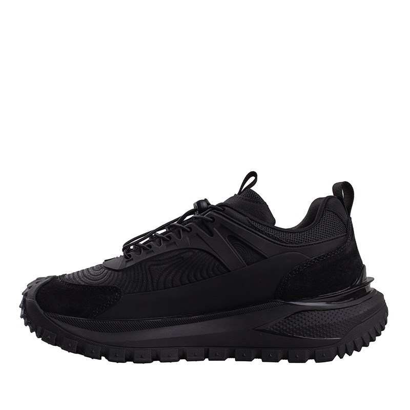 Gamelu Siyah  Pratik Bağcık Trekking Erkek Mevsimlik Sneaker