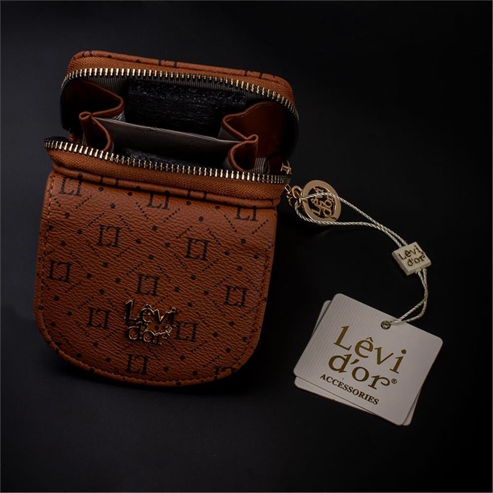 Levidor Taba  Küçük Boy Monogram Kadın Cüzdan