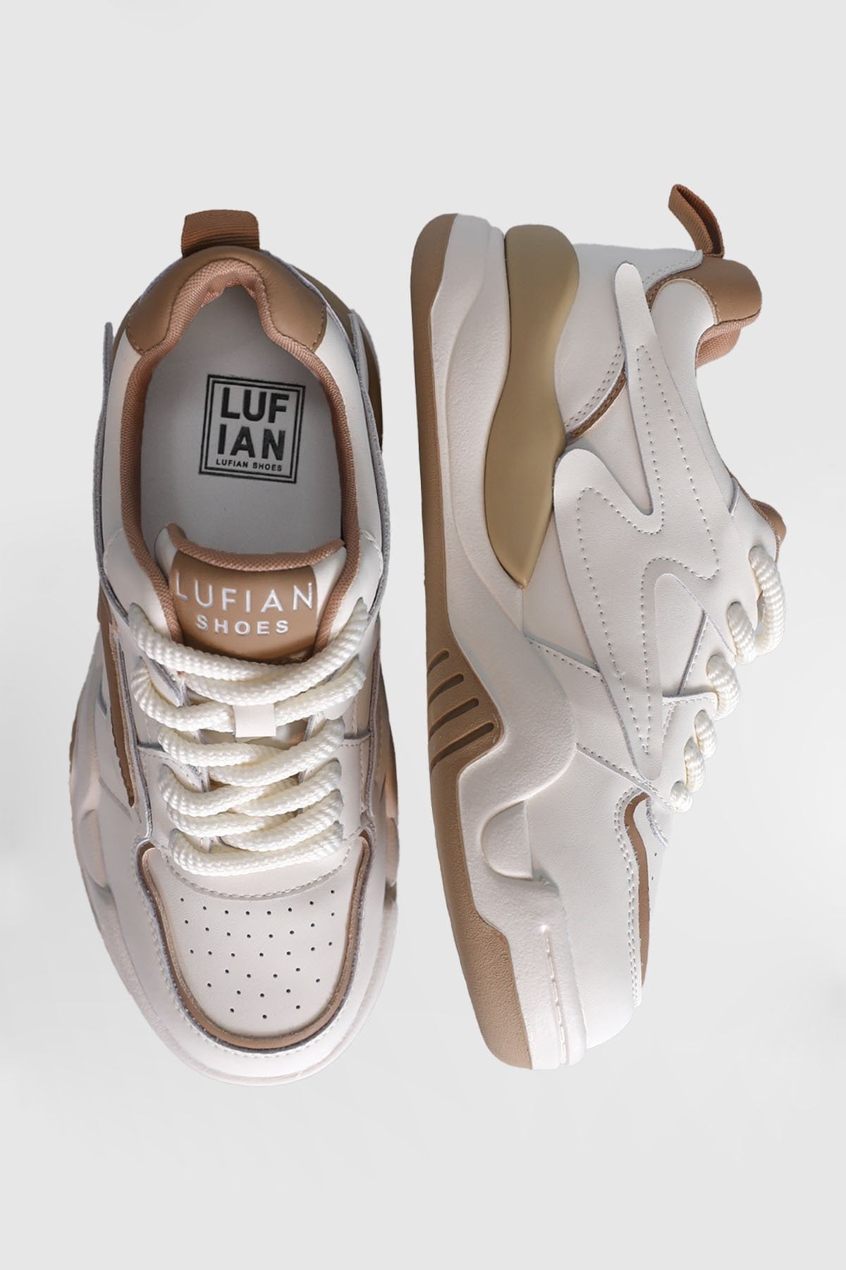 Lufian Bej  Maya Kadın Sneaker