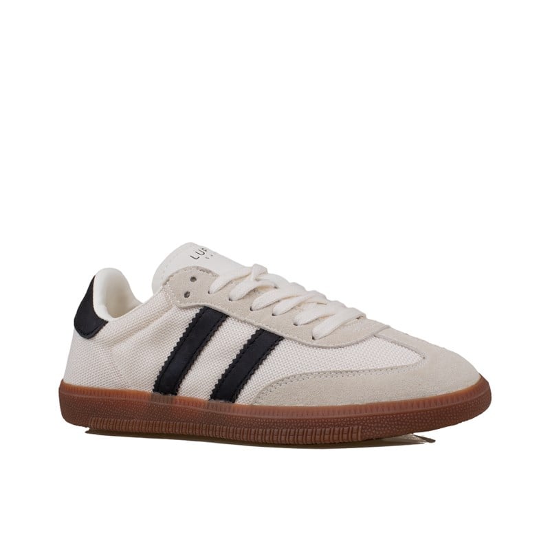 Lufian Beyaz  Lenora Kadın Nubuk Deri Sneaker