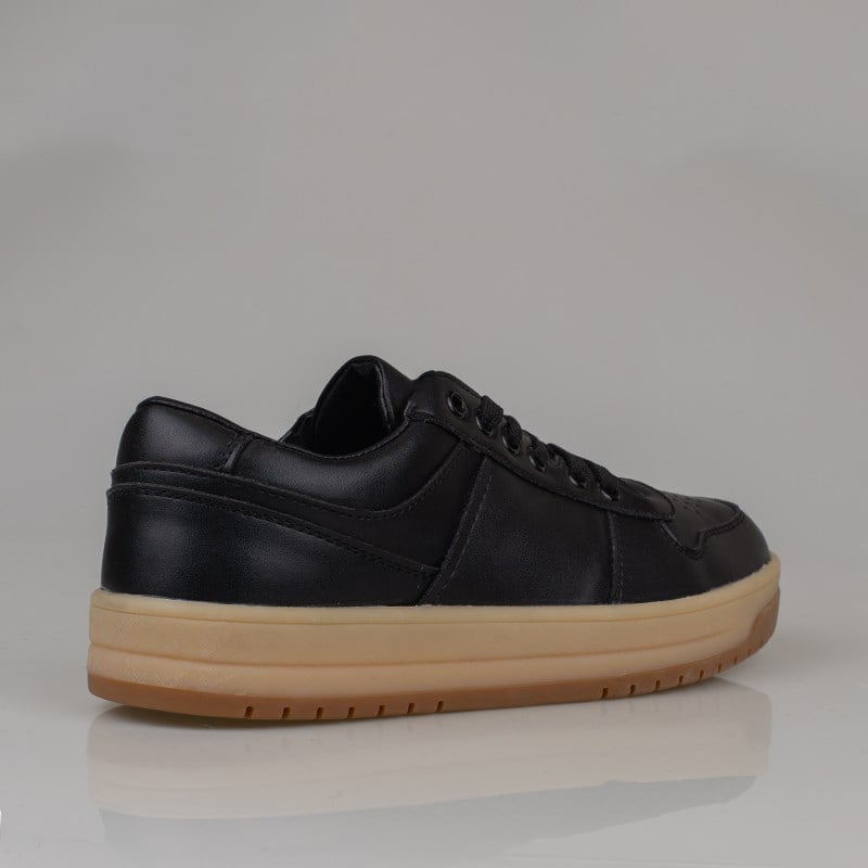 Lufian Siyah  Omar Erkek Sneaker Ayakkabı