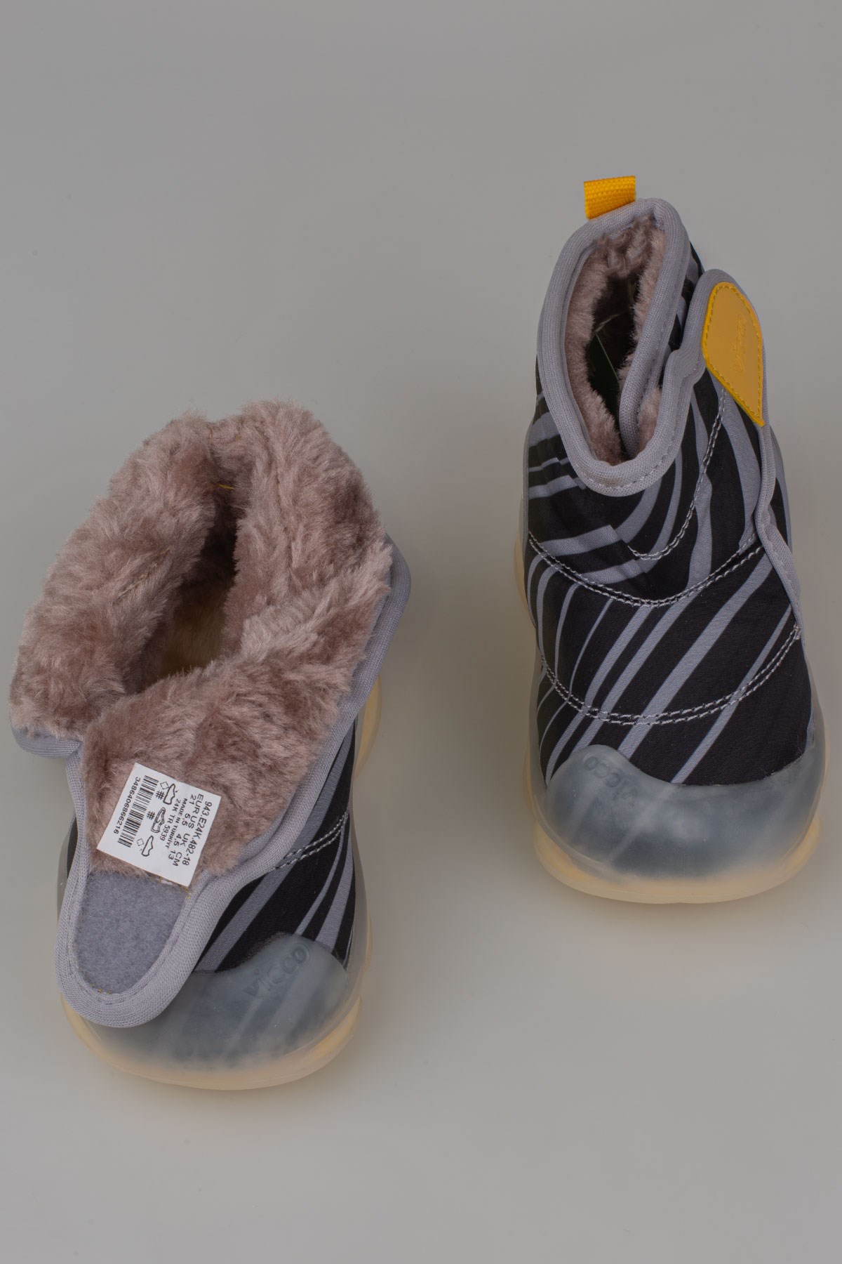 Vicco Gri  Helyum Cırtlı Işıklı İlk Adım Bebe Unisex Bot