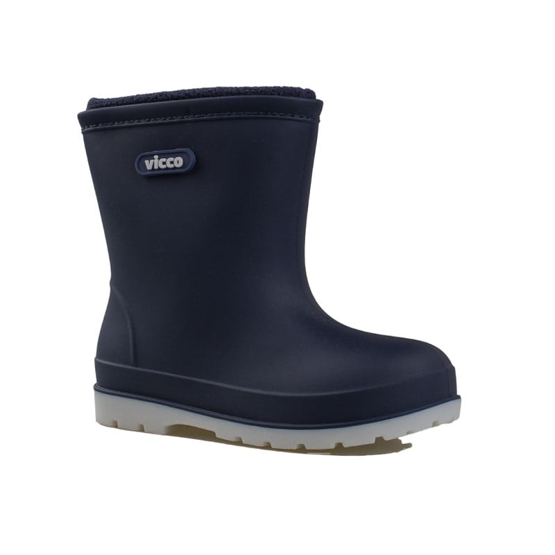 Vicco Lacivert  Mellow İçi Polar Çocuk Yağmur Çizmesi