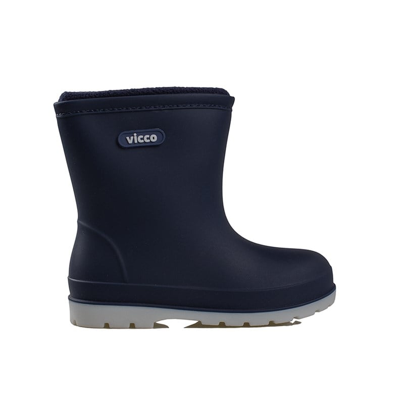 Vicco Lacivert  Mellow İçi Polar Çocuk Yağmur Çizmesi