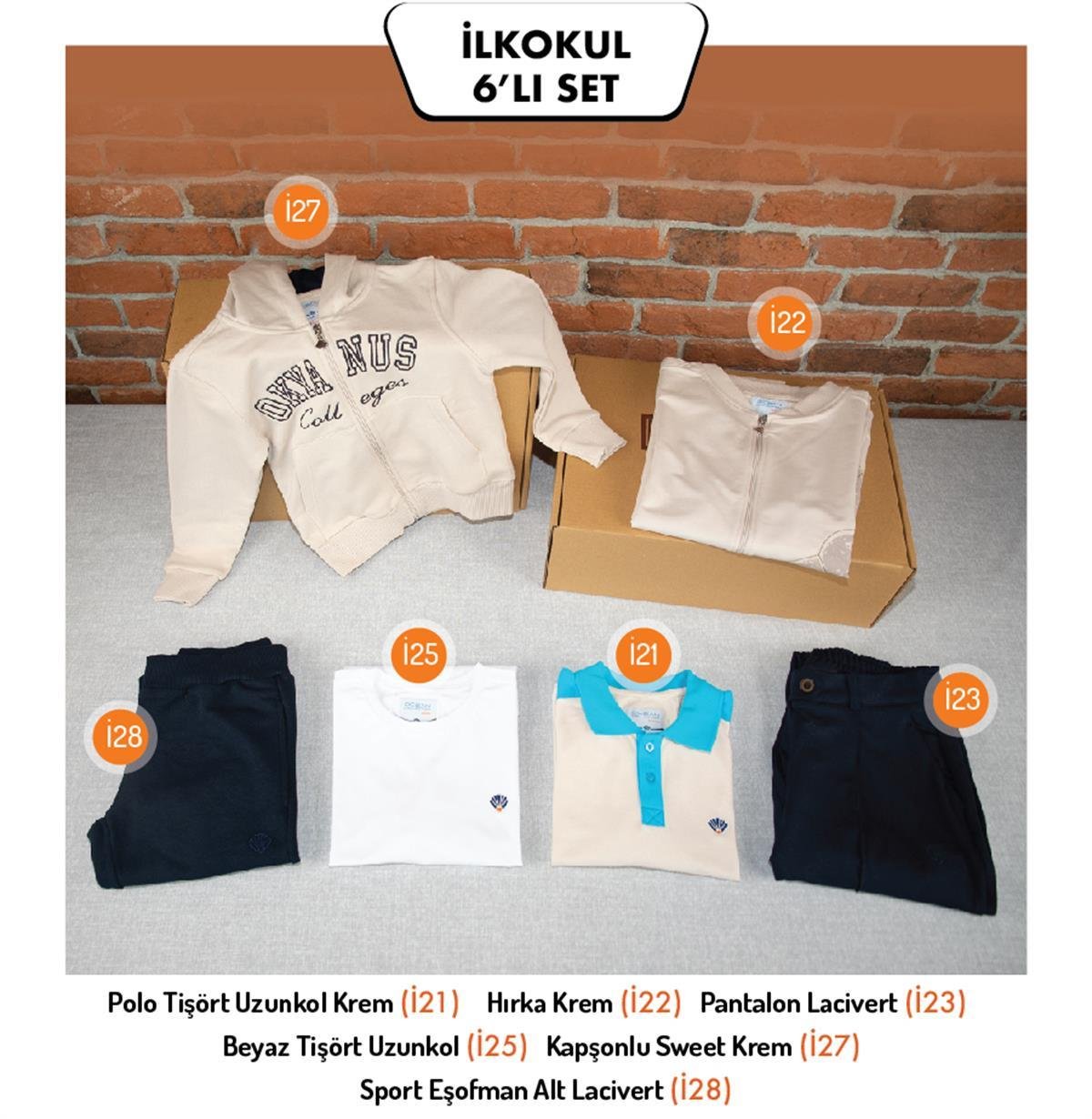 İLKOKUL 6-LI SET