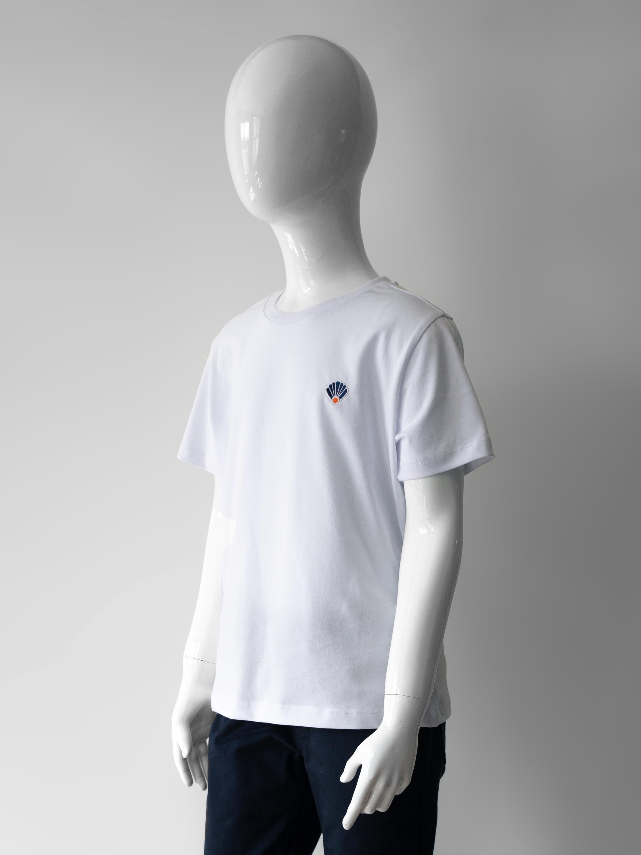 İlkokul Basic O yaka Tshirt (Beyaz)