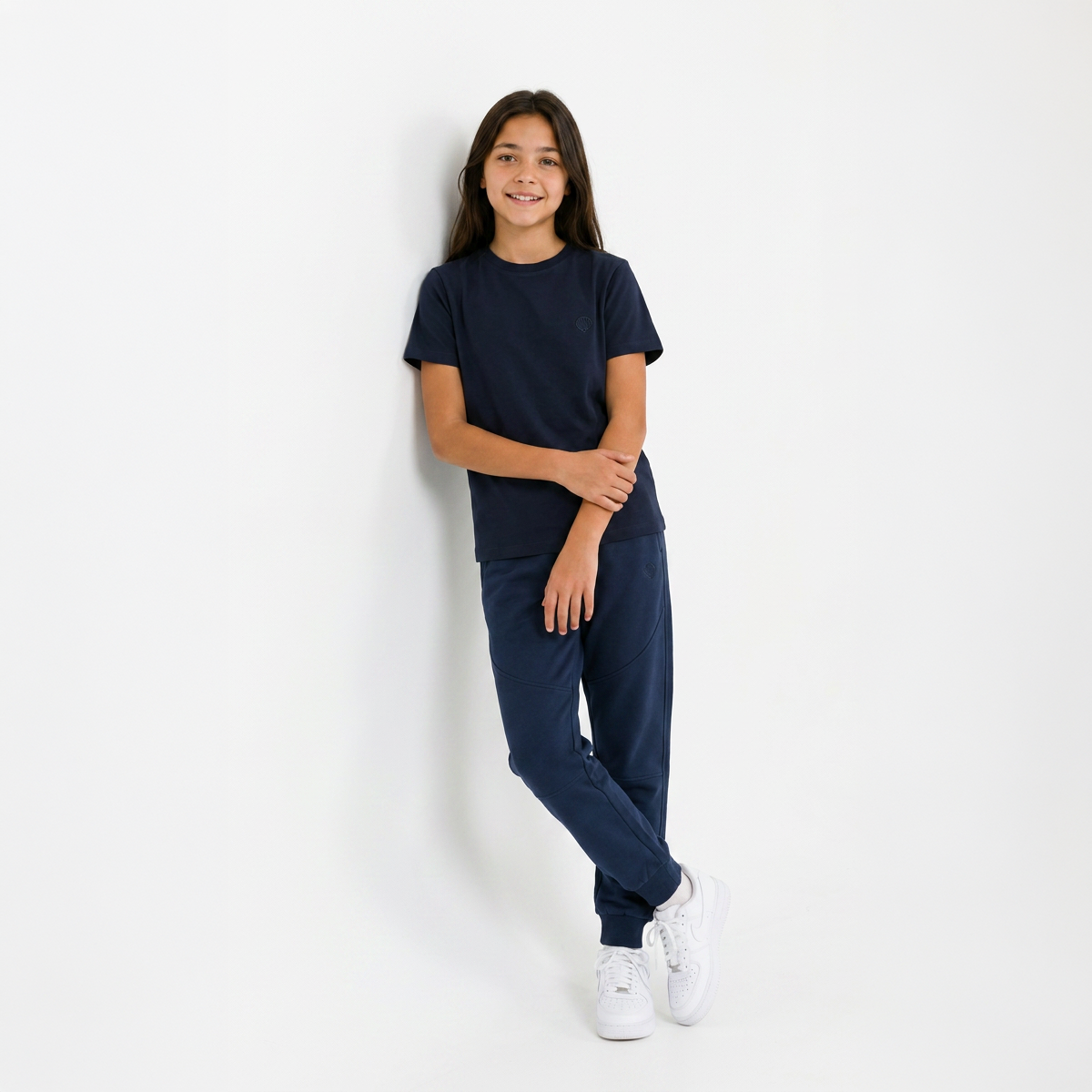 OO/Lise Basic (Düz) Tişört Kısakol/ Lacivert