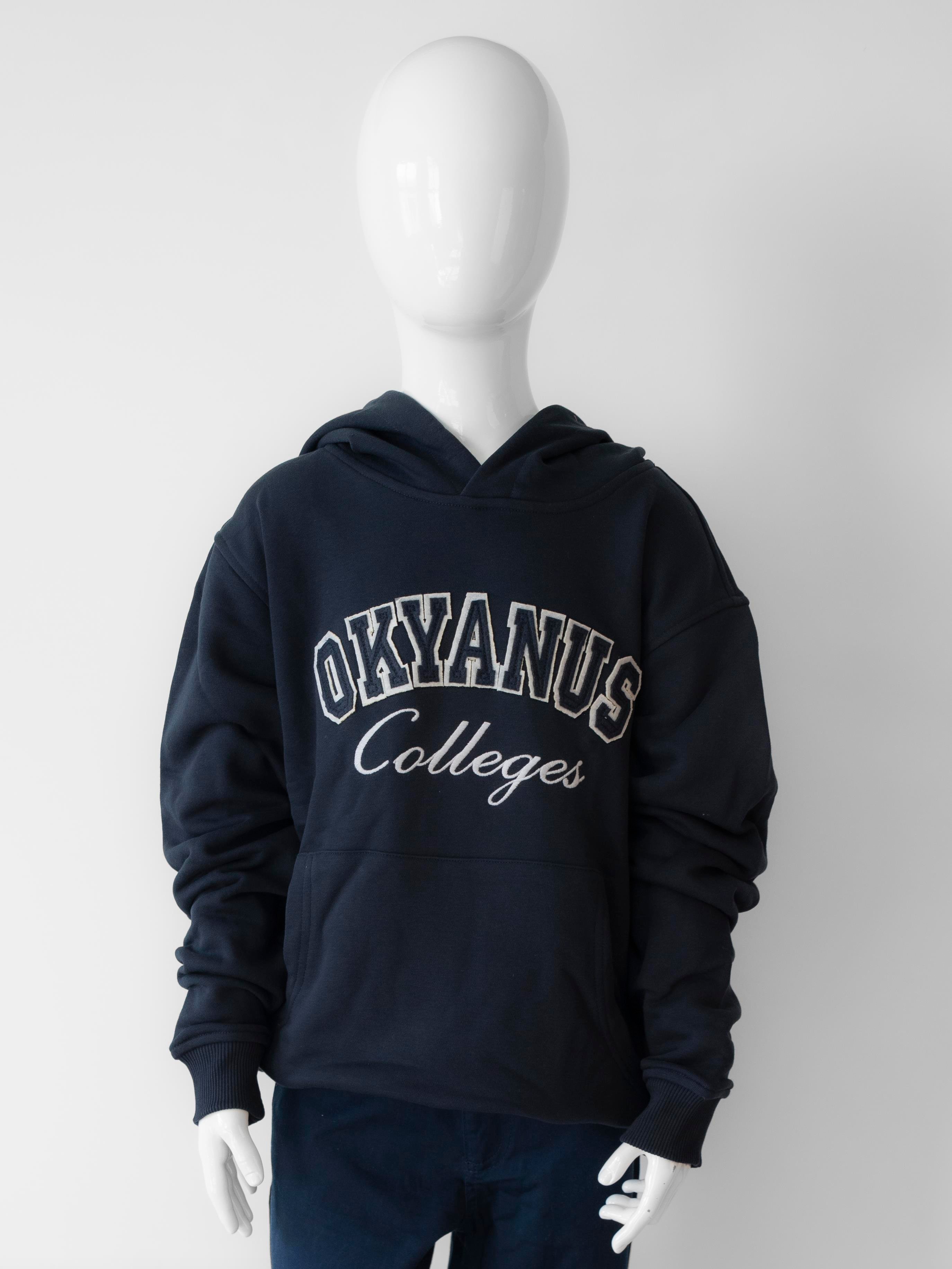 Ortaokul Kapşonlu Sweatshirt (Okyanus)