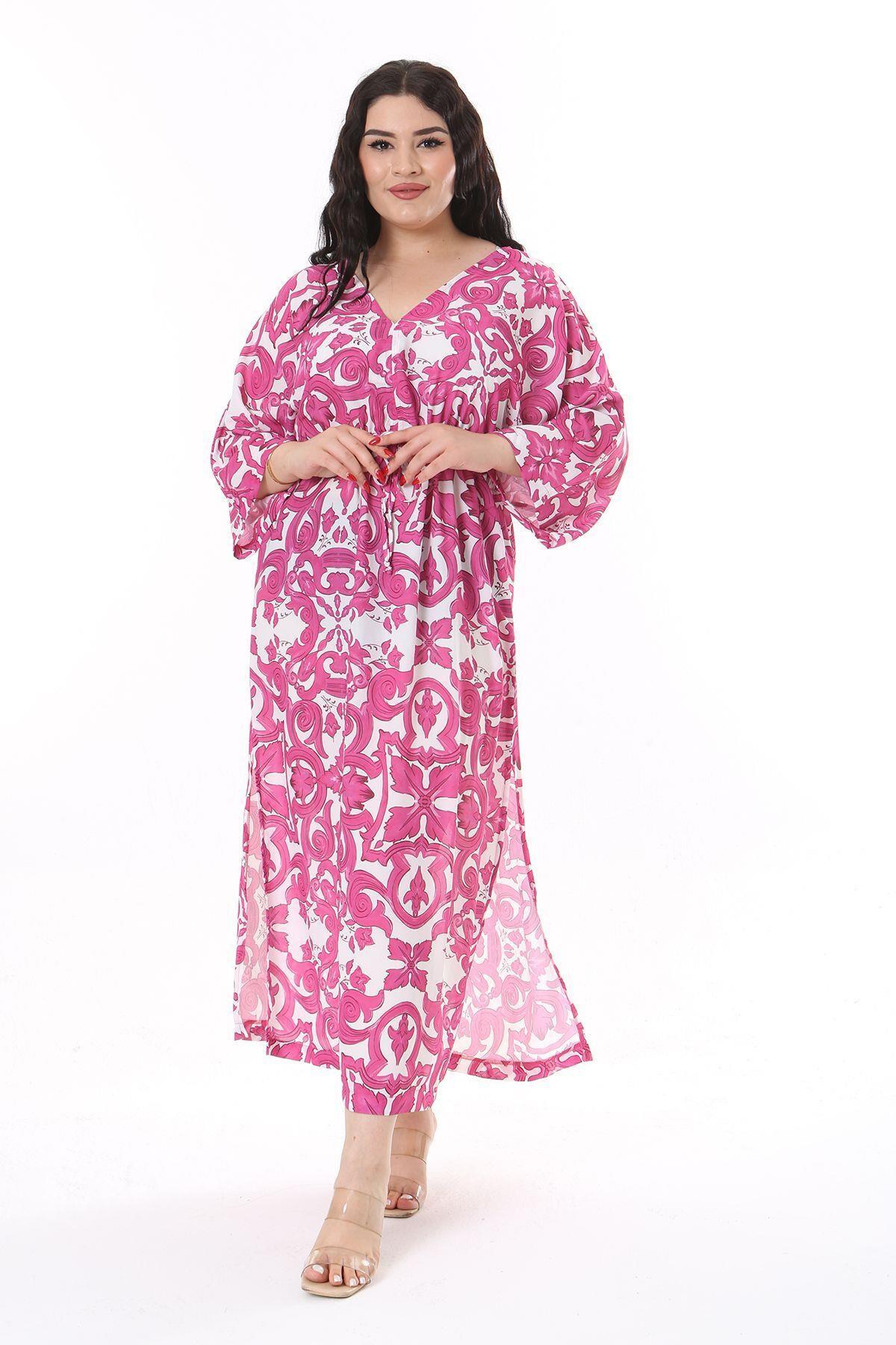 kadin-buyuk-beden-pembe-v-yakali-bel-b-5-5849.jpg