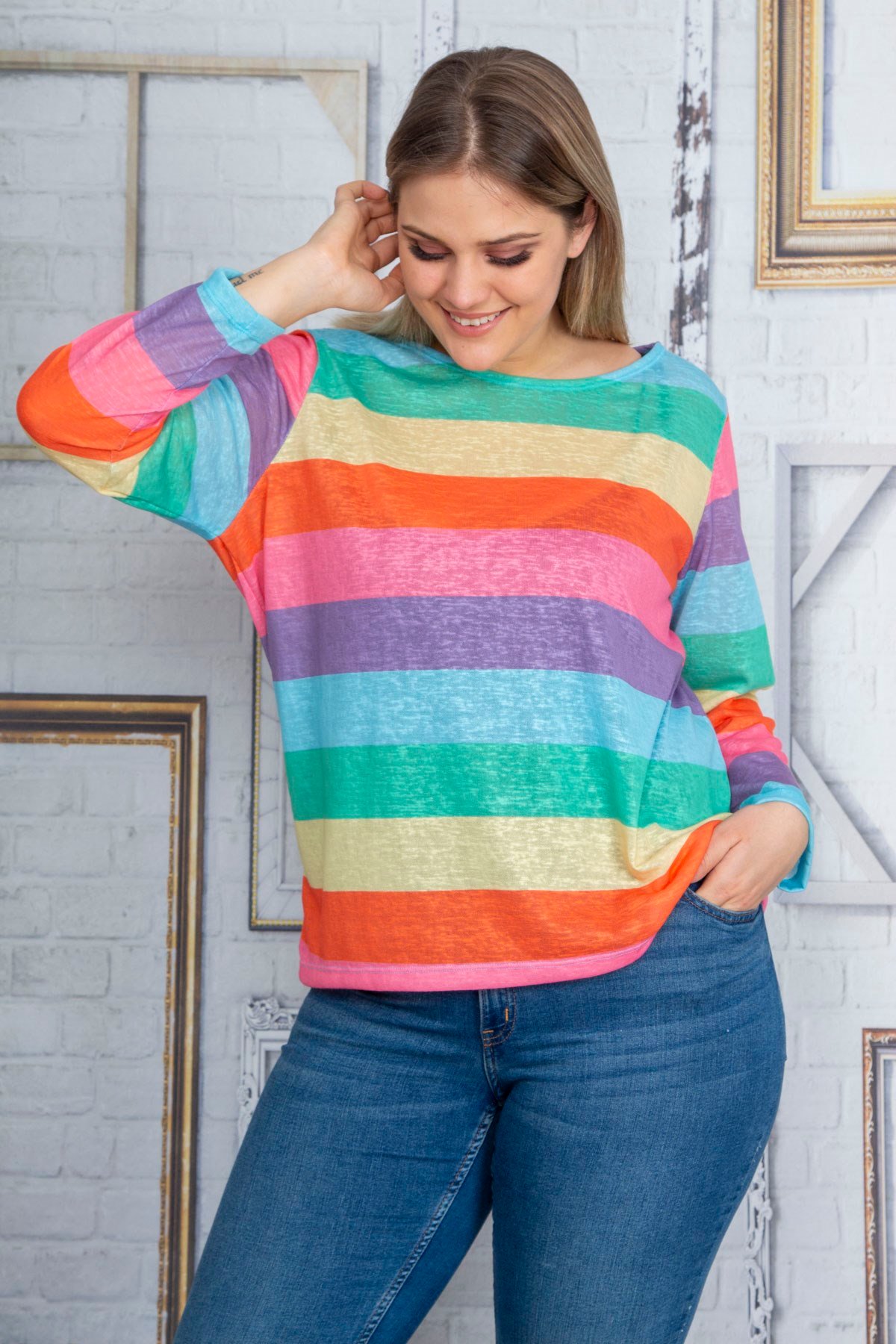 KADIN RENKLİ BLUZ