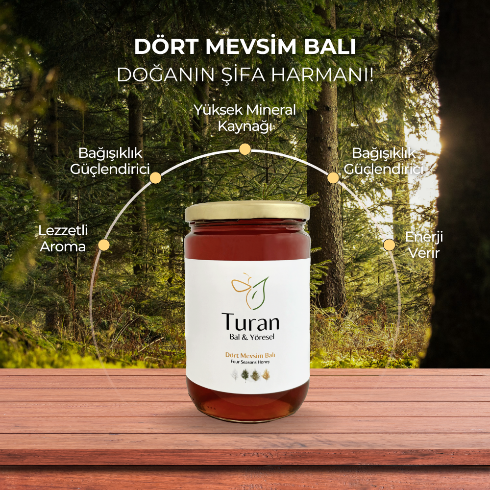  DÖRT MEVSİM BALI 850g