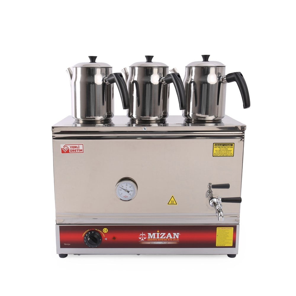 Mizan MC218 Üç Demlik Çay Kazanı 40 LT 