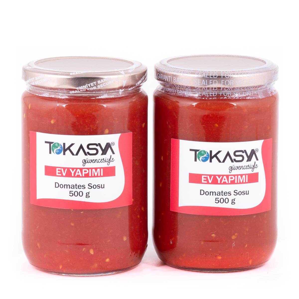 Ev yapımı Domates Sosu 500 g (2 li Kavanoz) 
