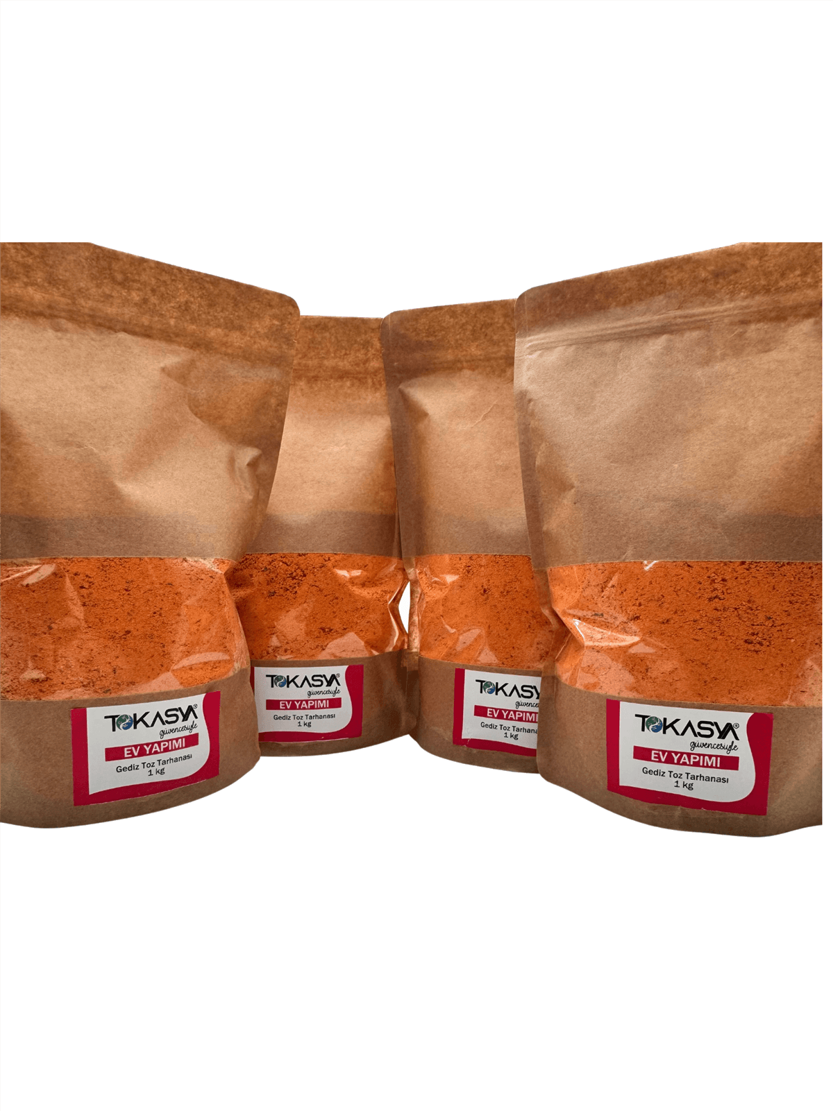 Ev Yapımı Gediz Toz Tarhanası 1 kg (4 lü Paket) 